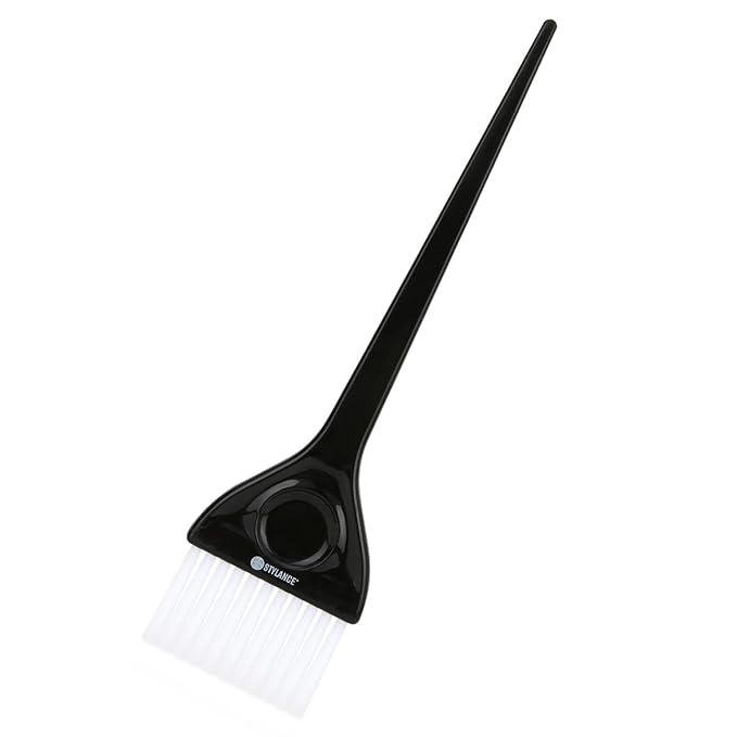 3 Pieces Hair Color Brush Kit, Balayage Tint Brush, Soft Deying Bristles for Salon & DIY Hair Coloring (Type C)