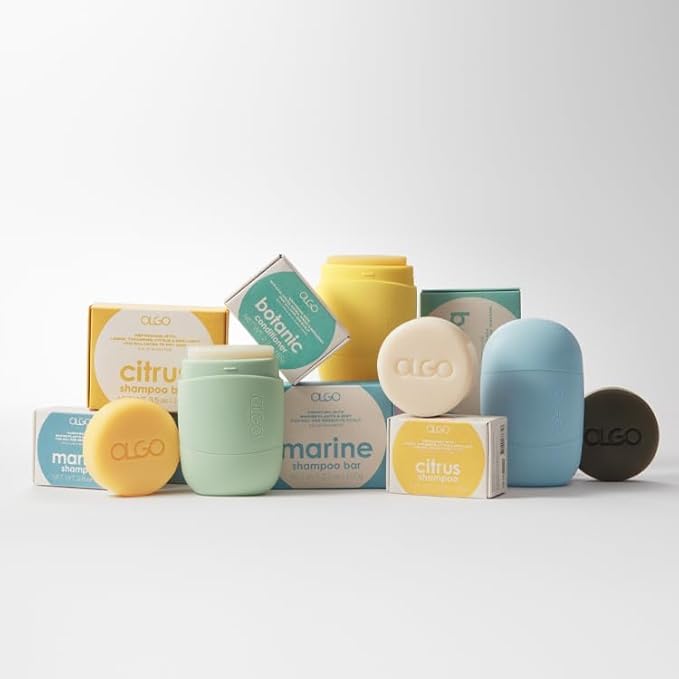 OLGO Citrus Shampoo Bar 3.5oz - Soap Free Solid Shampoo & Wash | Head to Toe for All Ages | Citrus, Argan Oil, Jojoba Oil, Shikakai | Vegan, Sustainable Formula - No Sulfates, Parabens, Phthalates