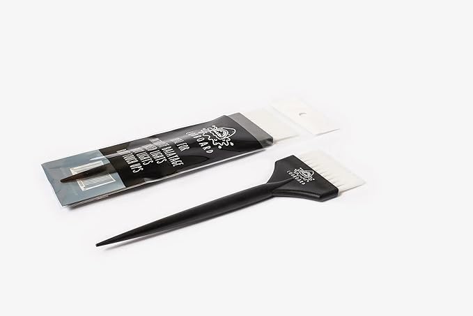 Cooboard Hair Color Brush Soft Bristle Hair Coloring Brush | Tint Dying Coloring Applicator - Dye Brush for Bleach and Dye | Pointed Handle