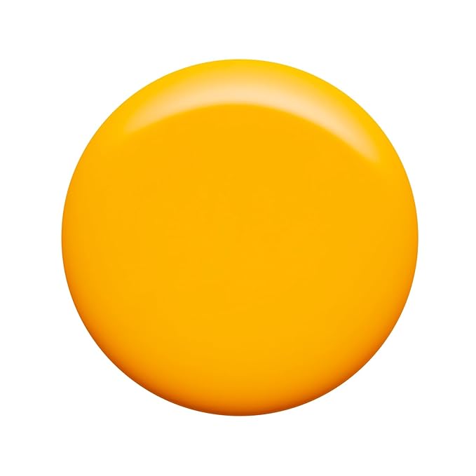 Nailtopia - Plant-Based Chip Free Nail Lacquer - Non Toxic, Bio-Sourced, Long-Lasting, Strengthening Polish - Glow Up (Vibrant Mustard Yellow) - 0.41oz