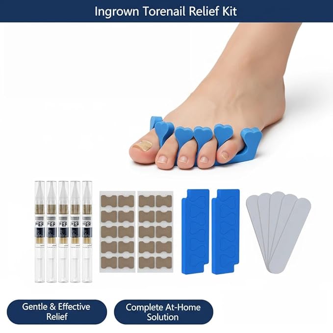 iKeener Toe Nail Fungus Treatment- Extra Strength Toenail Fungus Treatment Pens for Athletes Foot, Tea Tree Oil + 25% Undecylenic Acid for Toenails and Fingernails, Home Use 0.5 Fl Oz (Pack of 5)