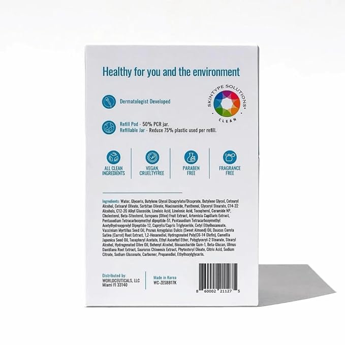 Skin Brightening Barrier Cream (Container + Refill Pod, 1.7 oz.)