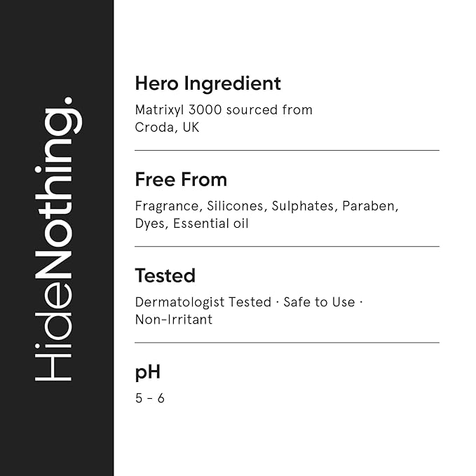 Minimalist Multi Peptide Night Face Serum for Anti Aging with Collagen Boosting | Reduces Wrinkles | Hydrating Serum With 7% Matrixyl 3000 & 3% Bio-Placenta | For Women & Men | 1 Fl Oz / 30 ml