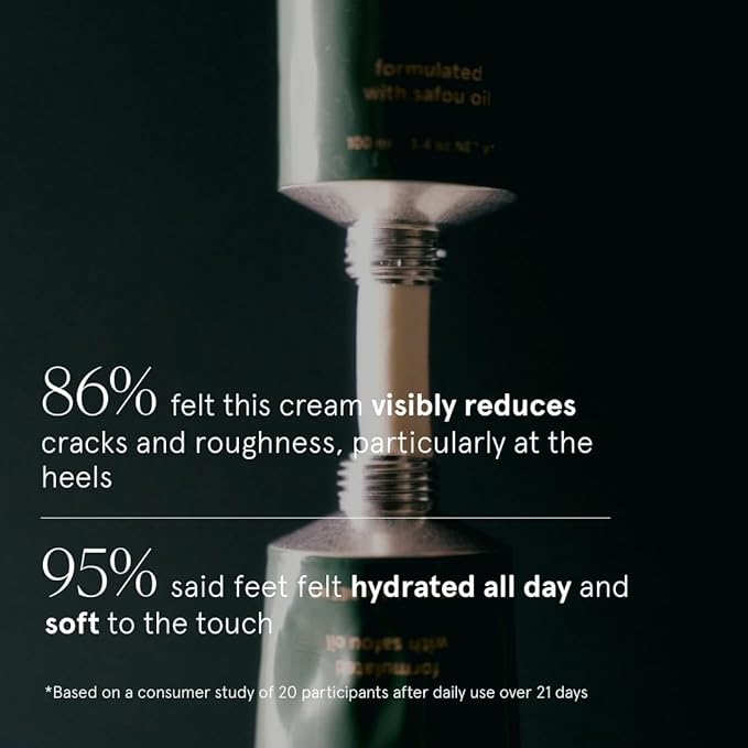 KOBA Bottom Up Foot Cream - Moisturizer for Women & Men - Hydrating - Normal to Very Dry Skin - Zesty, Woody, & Spicy Fragrance - Natural - Vegan - Shea Butter - Safou Oil - Sweet Almond Oil (100 ml)