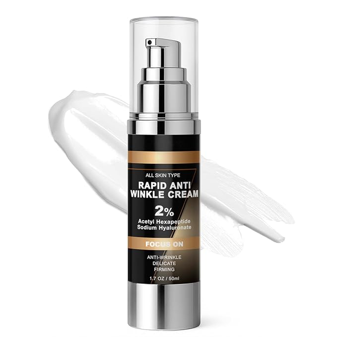 Wrinkle Cream for Men: Age Defender Anti-Aging Face Cream with Hyaluronic Acid, Collagen & Shea Butter – Firming & Smoothing Face Moisturizer to Reduce Fine Lines & Wrinkles, 1.7oz