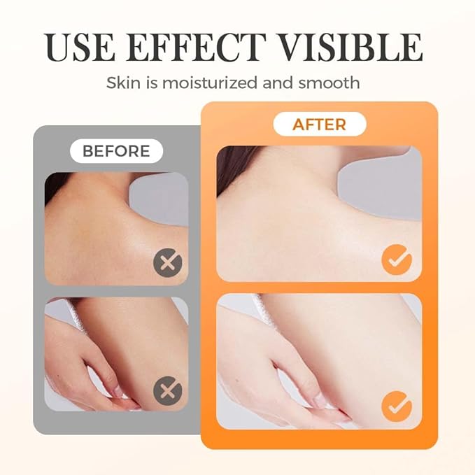 Orange Enzyme Exfoliating Gel, 2025 Upgraded Gentle Body and Face Exfoliator for Smooth Skin, Moisturizing Skin Gel for Soft Skin, Daily Skincare Treatment for Women and Men (1PCS, L)