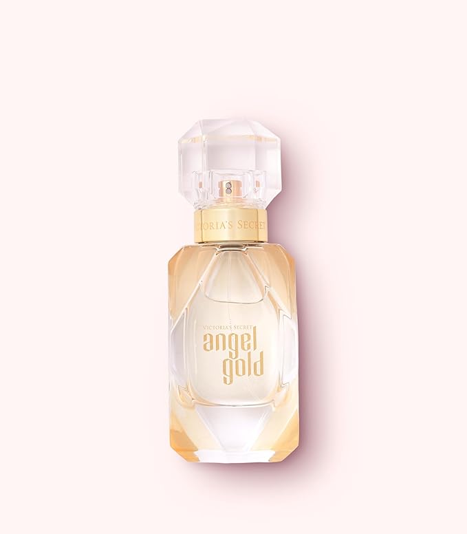 Victoria's Secret Angel Gold Eau de Parfum, Notes of Sparkling Bergamot, Gardenia & Musk, Perfumes for Women (1.7 oz)