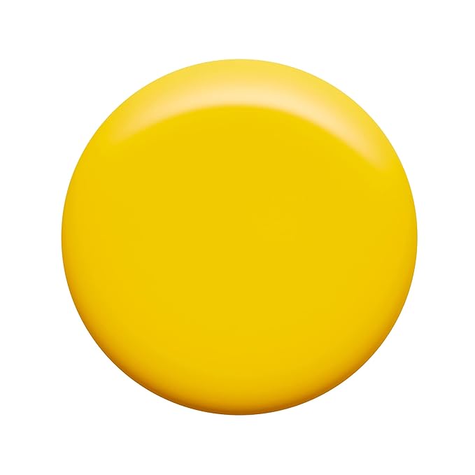 Nailtopia - Plant-Based Chip Free Nail Lacquer - Non Toxic, Bio-Sourced, Long-Lasting, Strengthening Polish - Sol Glow (Bright Yellow) - 0.41oz