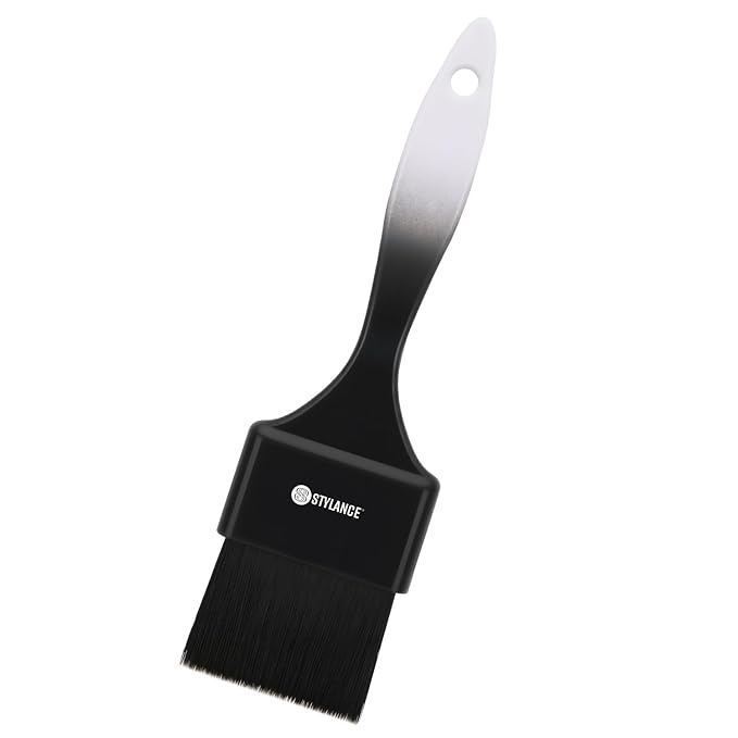 3 Pieces Hair Color Brush Kit, Balayage Tint Brush, Soft Deying Bristles for Salon & DIY Hair Coloring (Type A)