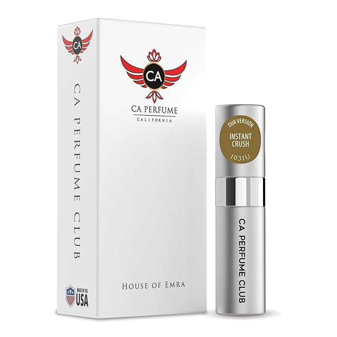 CA Perfume Impression of Instant Crush for Women & Men Eau De Parfum Spray Long Lasting Oriental Floral Perfume (0.27 Fl Oz / 8ml)
