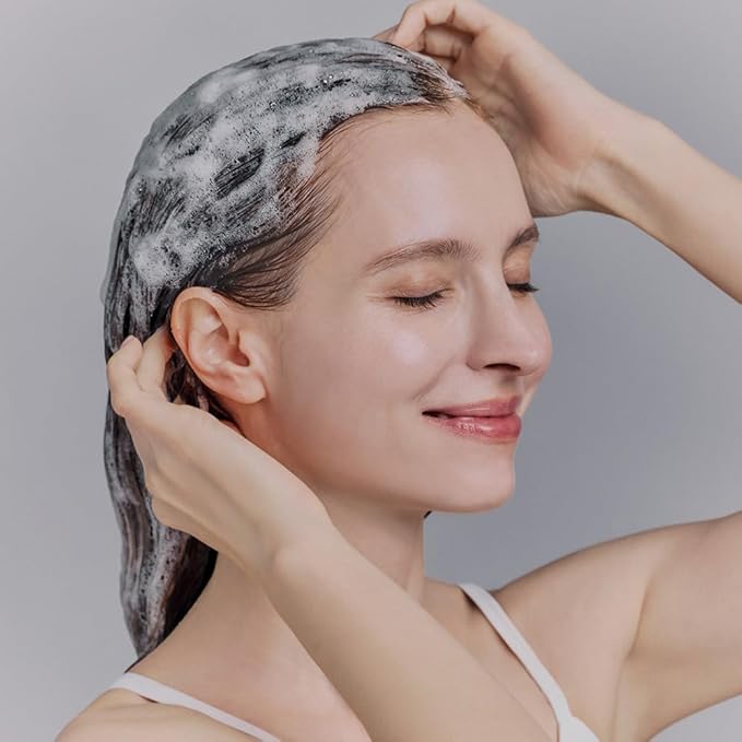 Whamisa Organic Seeds Shampoo for Oily Scalp, Fermented Postbiotic Formula for Refreshing Cleanse, Balanced Oil Control, Scalp Conditioning, Dandruff Care (490ml)