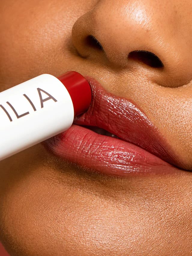 ILIA - Balmy Tint Hydrating Lip Balm | Buildable Lip Color + Soft Shine | Nourish + Moisturize with Shea Butter & Rosehip Seed Oil | Vegan, Clean, Cruelty-Free Makeup (Lady, 0.15 oz | 4.4 g)