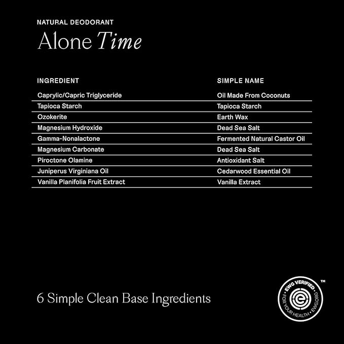 Each & Every Aluminum Free Deodorant for Men & Women - All Natural Deodorant for Sensitive Skin, EWG Verified - Clean, Baking Soda Free, Plant-Based Fragrance, Cedar & Vanilla (3 Pack, 2.5oz)