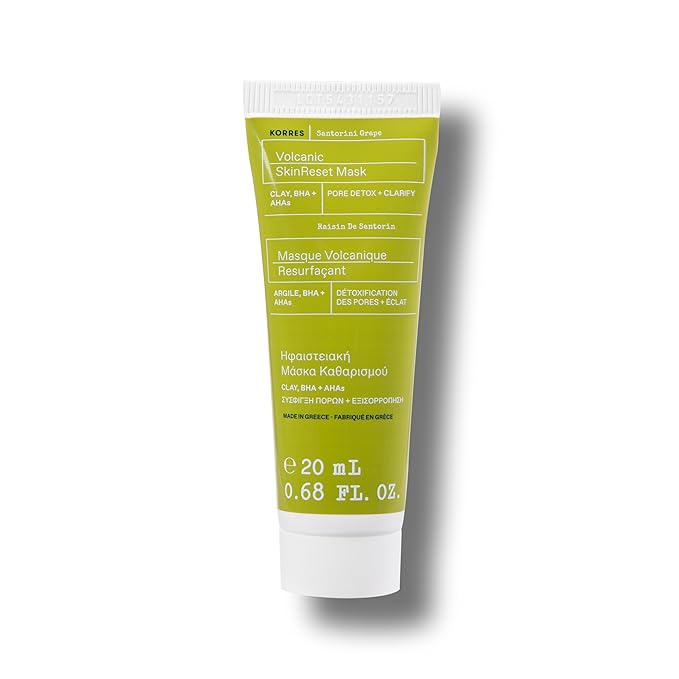 KORRES Santorini Grape Poreless Skin Care Cream, Gel Face Moisturizer with Hyaluronic & Salicylic Acid, Lightweight Shine Control for Oily, Dry & Sensitive Skin, 0.68 fl oz, Stocking Stuffer