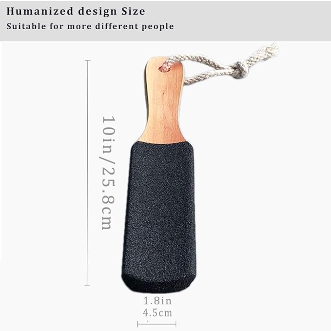 Foot Scrubber Pedicure Foot File Pumice Stone,Professional Pedicure Supplies Callus Remove Cracked Heels,Dead Skin,Corn,Scraper File Foot Care Foot Rasp Massage Brush Tools Kit for Men/Women