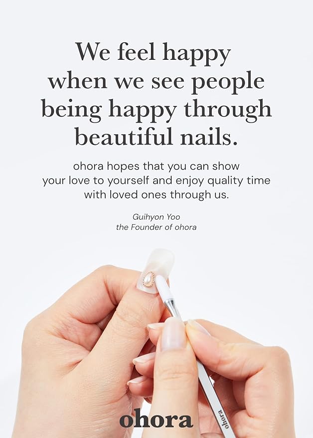 ohora Pro Portable Gel Lamp (Black) - 11W Max, Timer (60s), Portable Lamp for Curing Gel Nail Art, Polish, Stickers and Strips