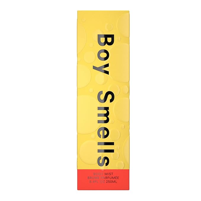 Boy Smells CITRUSH Body Mist – 3 oz Travel-Size Citrus Fragrance Spray – Notes of Pomelo, Frozen Mint & Ripe Musk – Long-Lasting Unisex Body & Hair Mist