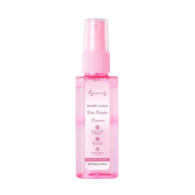 Beauty7 Post Wax Residue Remover, Post Wax Oil, After Waxing Spray, Easy& Gently Hair Remover Waxing, After Waxing Care Product 2.71 oz/ 80ml