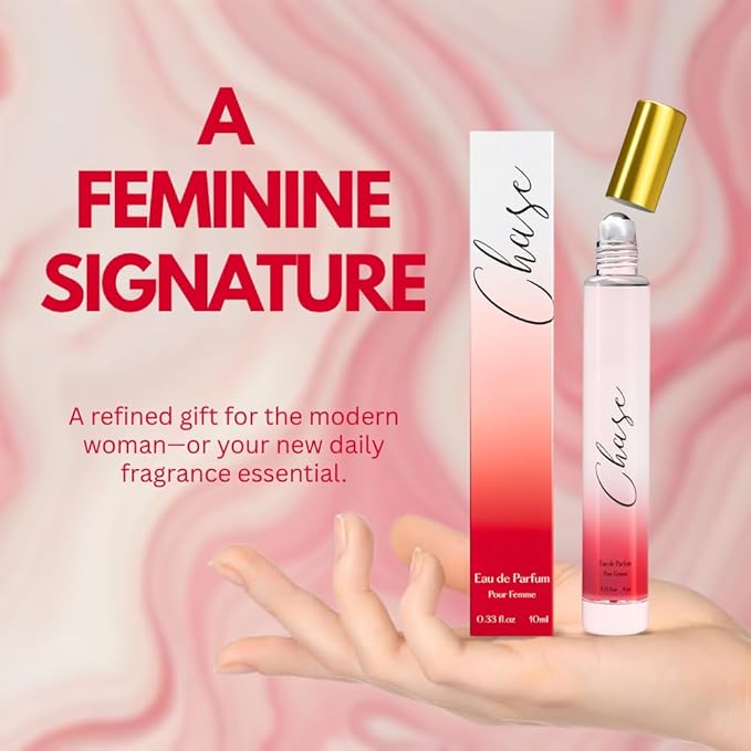 Perfume for Women Rollerball – INSPIRED by A WORLD RENOWED WOMEN'S PERFUME – Pear, Jasmine, Vanilla, Cedar, Elegant, Floral, Long-Lasting, Sweet – Eau De Parfum 0.33oz 100ml