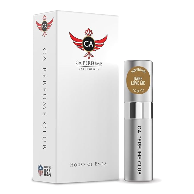 CA Perfume Impression of Dare Love Me for Women & Men Eau De Parfum Spray Long Lasting Oriental Floral Perfume (0.27 Fl Oz / 8ml)