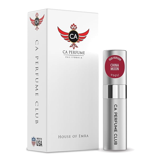 CA Perfume Impression of China Moon for Women & Men Eau De Parfum Spray Long Lasting Oriental Floral Perfume (0.27 Fl Oz / 8ml)