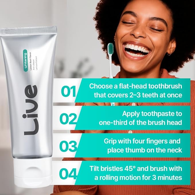 Puredia Whitening Toothpaste 80g – Fluoride-Free, Nano Hydroxyapatite & Hydrogen Peroxide, Sensitive Teeth, Enamel Strengthening, Natural Mint Gel