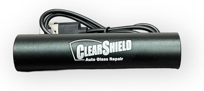 Clearshield UV Curing Light - Portable UV Light for Resin Curing - Durable, Rechargeable Ultraviolet Flashlight for Auto Glass & Windshield Repair