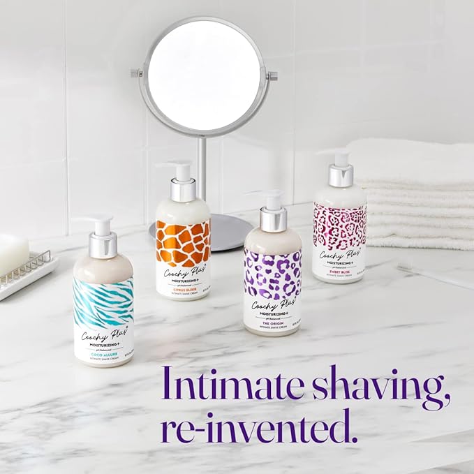 IntiMD Coochy Plus Intimate Shaving Complete Kit - The Origin & Organic After Shave Protection Soothing Moisturizer Mist - Antioxidant Formula Prevents Razor Burns, Itchiness & Ingrown Hair