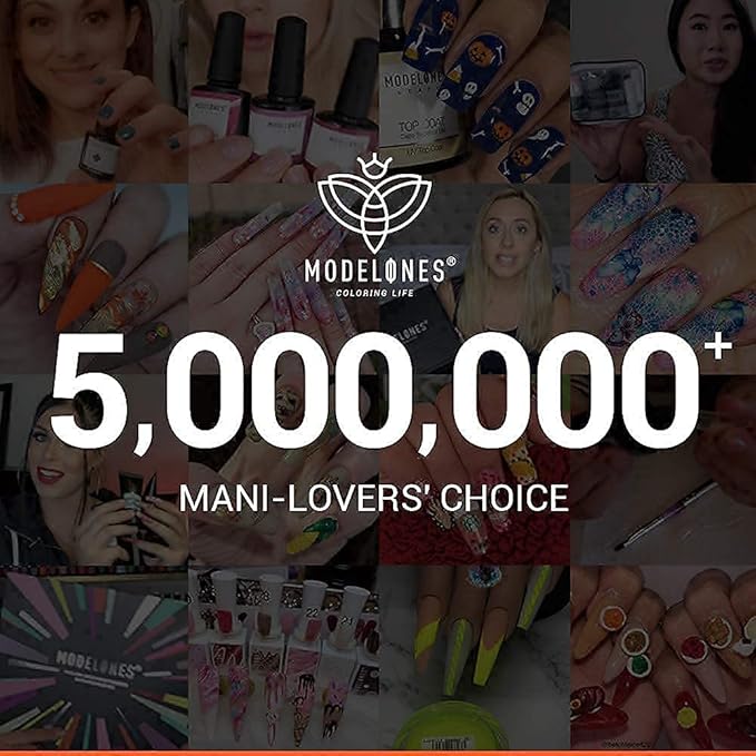 modelones Gel Nail Polish, 15ML Neutral Nude Gel Polish Color Soak Off LED Skin Tone Tan Color Nail Gel Polish Natural Nail Polish Long Wear Nail Art Manicure at Home Gift, 0.5 Fl Ounce