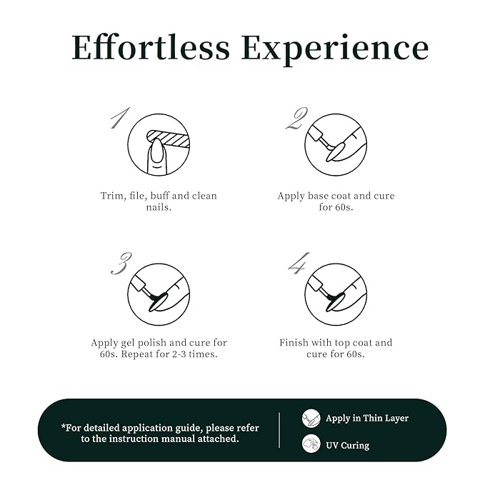 MAYCHAO 15ML Gel Nail Polish 1Pc Emerald Green Gel Polish Soak Off UV LED Nail Polish Nail Art Starter Manicure Salon DIY at Home, 0.5 OZ