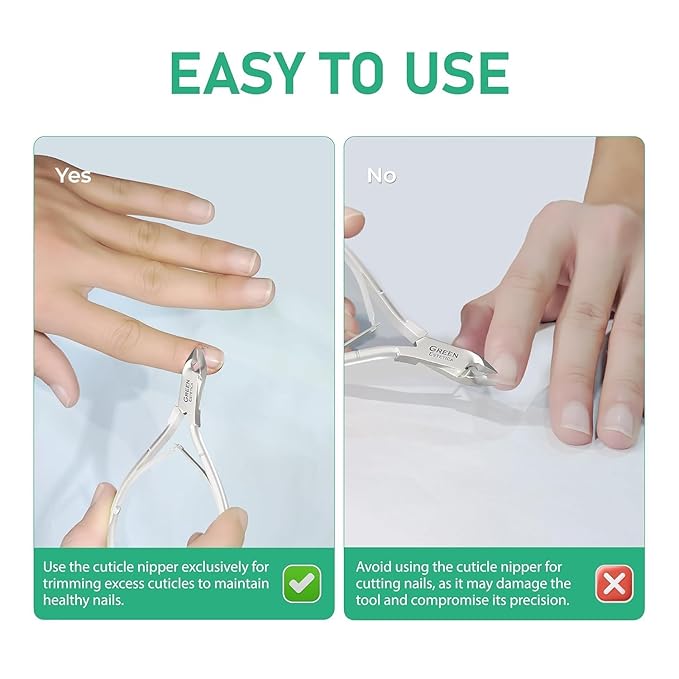 Professional Cuticle Trimmer Nail Cuticle Cutter Stainless Steel Cuticle Nippers with Sharp Blades of Cuticle Remover Clippers Manicure Tools Double Spring - Pedicure Nail Tools (Pink - 4 Pack)