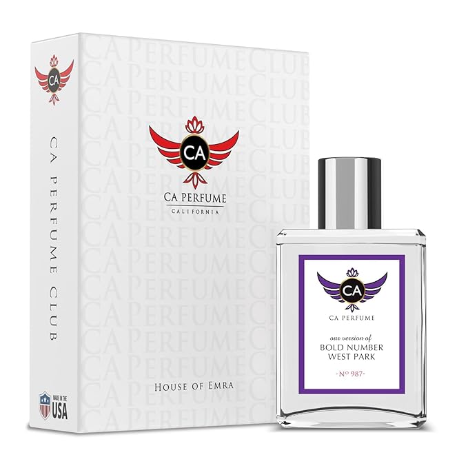 CA Perfume Impression of Bold Number West Park for Women & Men Eau De Parfum Spray Long Lasting Floral Woody Musk Perfume (1.7 Fl Oz / 50ml)