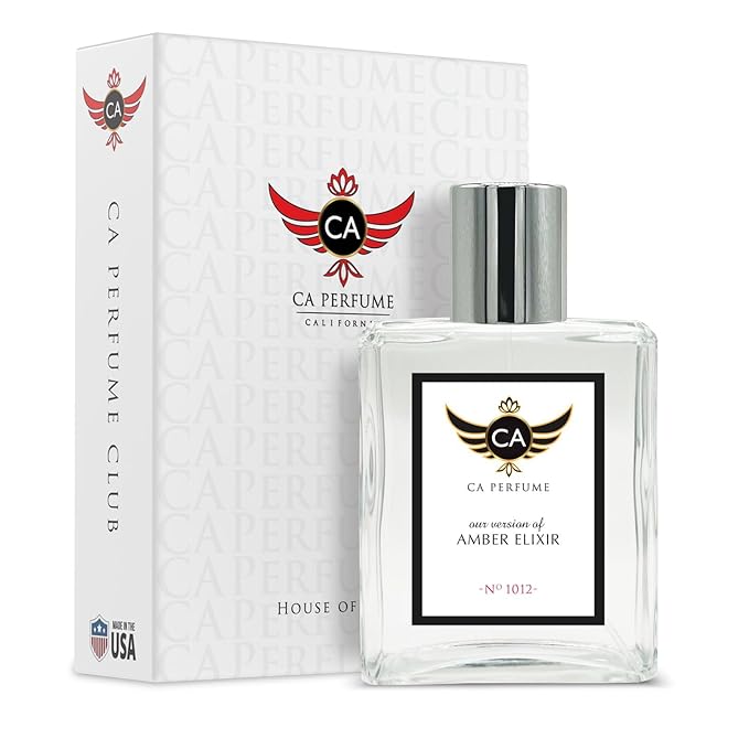 CA Perfume Impression of Amber Elixir for Women & Men Eau De Parfum Spray Long Lasting Oriental Perfume (3.4 Fl Oz / 100ml)