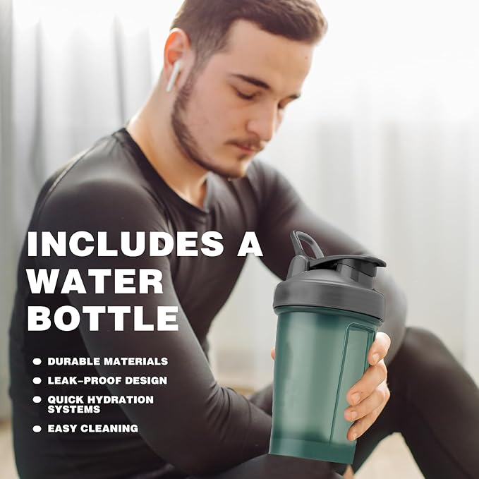 Body & Earth Gifts For Men 6Pcs Mens Body Wash Sets With Fresh Herbal Scent Perfect Birthday Gifts For Men Boyfriend With Sport Water Bottle Christmas