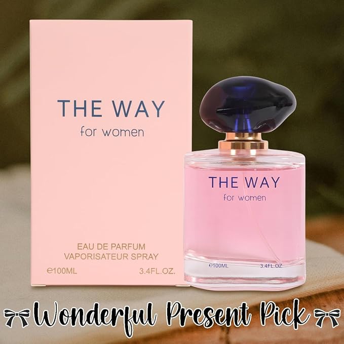 The Way Eau De Parfum for Women, Floral Citrus Fragrance, 3.4 fl oz, Inspired by My Way Perfume for Women