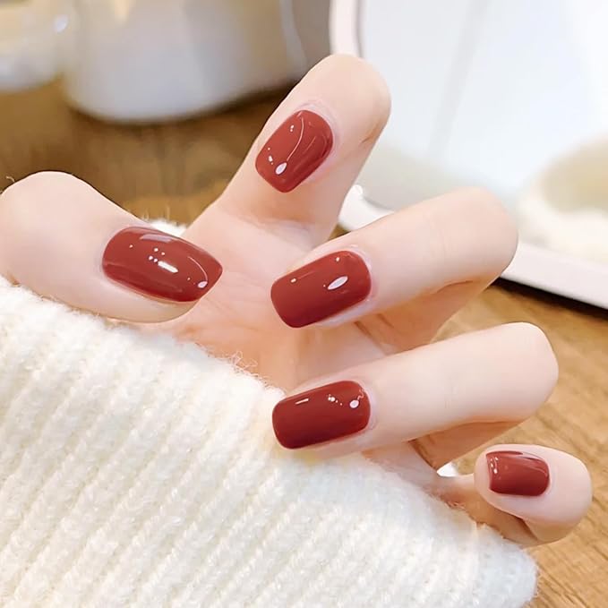 Major Dijit Quick Dry Nail Polish Saddle Brown Summer Nail Lacquer for Nail Art Regular Nail Polish 0.41 fl oz.