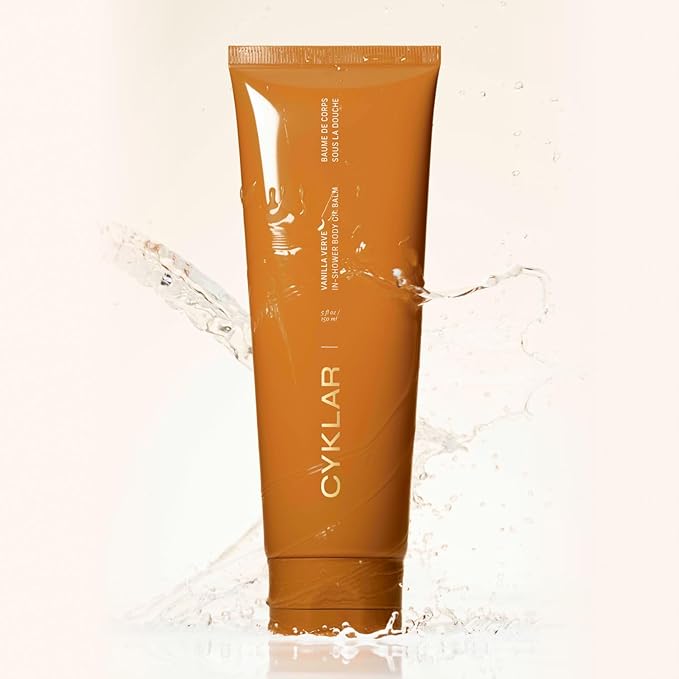 CYKLAR In-Shower Oil Balm. Sacred Santal Scented Hydrating Body Moisturizer, with Ceramide NP and Multi-Lipid Complex. Nourishing Skincare for Soft, Smooth, Supple Skin. 5 Fl Oz