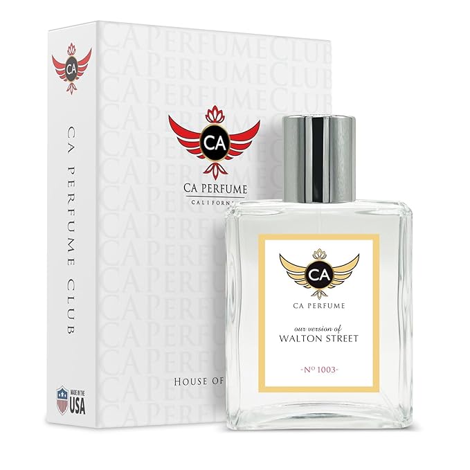 CA Perfume Impression of Walton Street for Women & Men Eau De Parfum Spray Long Lasting Aromatic Fougere Perfume (3.4 Fl Oz / 100ml)