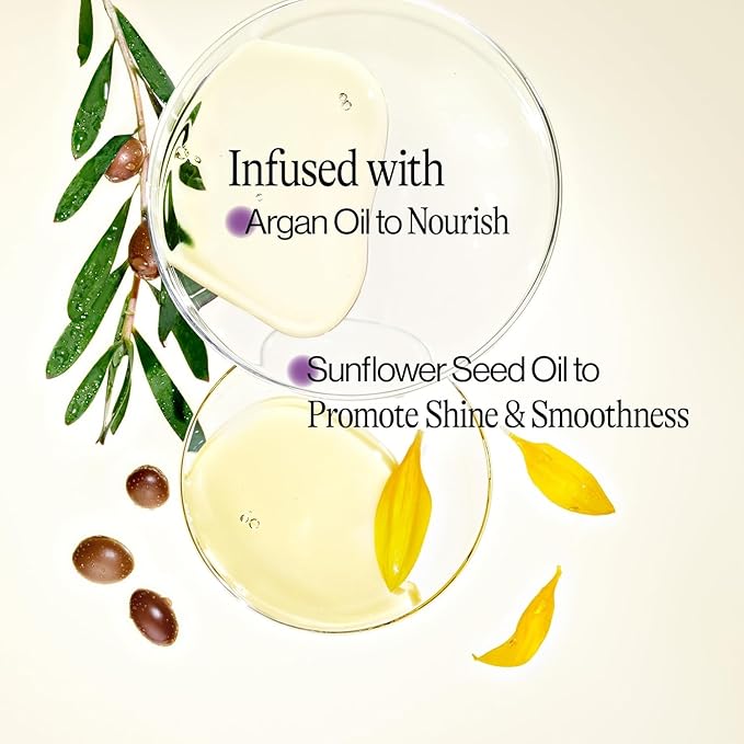 Eva NYC Anti-Frizz Shampoo with Argan Oil + Sunflower Seed Oil - Soft, Manageable, Shiny + Nourished Hair - For Frizzy, Medium to Thick Hair Types - Warm Vanilla Scent - 10 fl oz