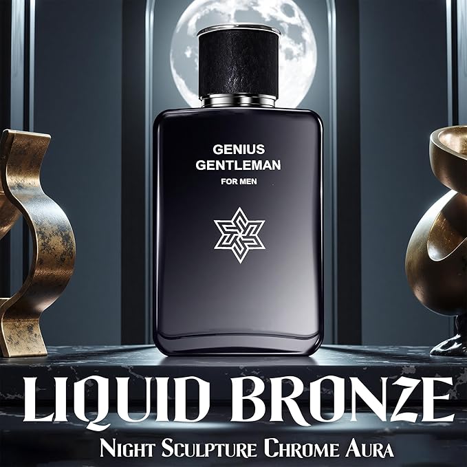 Genius Gentleman for Men - Eau de Parfum For Men - Elegant & Masculine Long-Lasting Cologne - 100m