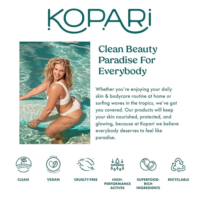Kopari PURE PROTECT 100% Mineral Sunscreen Stick SPF 50+ Clear Zinc Oxide Face and Body Sunscreen with Hydrating Argan Oil, Shea Butter, Sheer Finish, Ultra-Portable, for Easy Reapplication