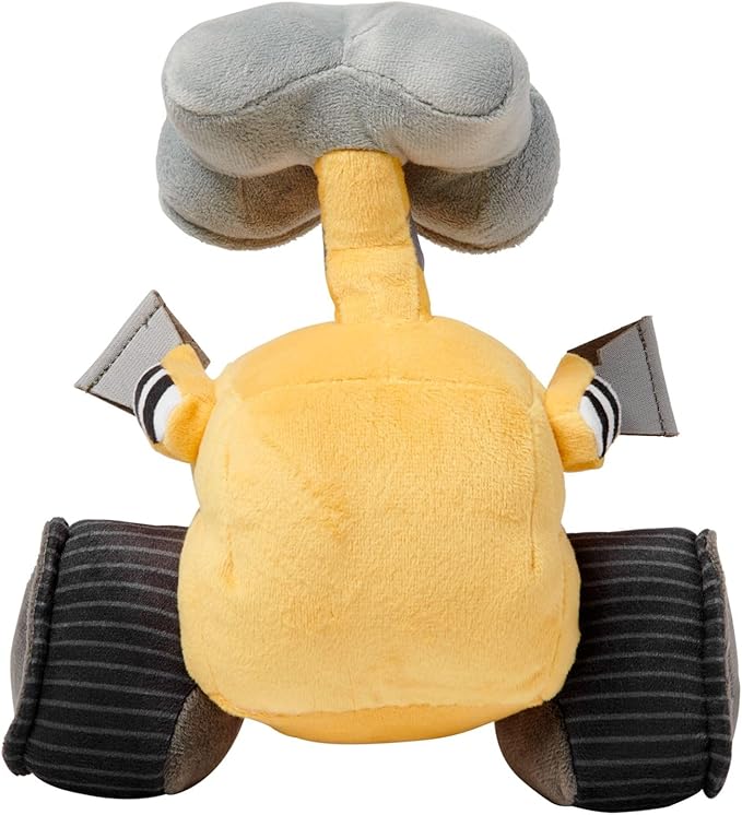 Disney Store WallE Medium Soft Toy for Kids, Cuddly Character with Fuzzy Texture and Embroidered Details, Print Panel, Disney Plushy Suitable for All Ages