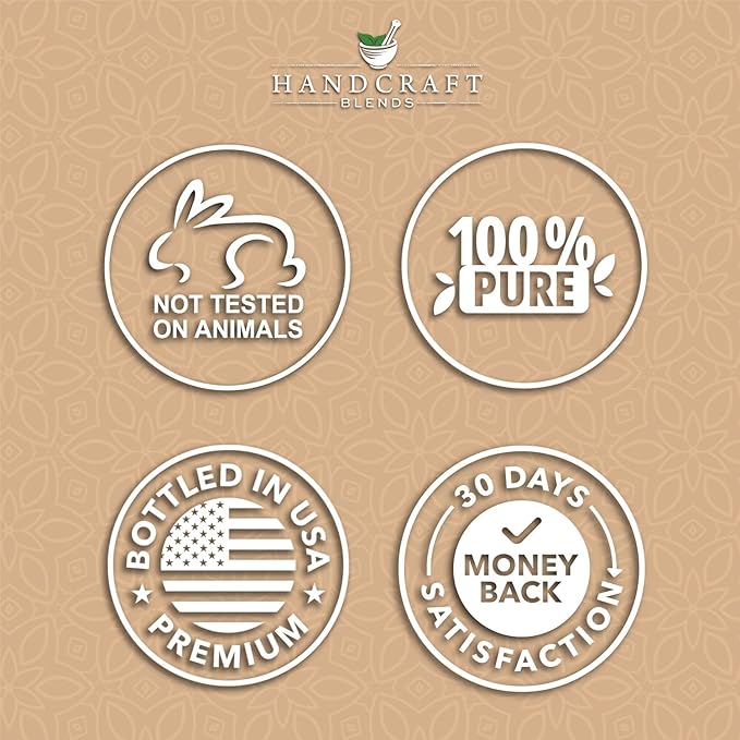 Handcraft Blends Frankincense Essential Oil – 0.33 Fl Oz – 100% Pure and Natural – Premium Grade Essential Oil for Diffuser and Aromatherapy, Skin, Massage, Candle and Soap Making Fragrance