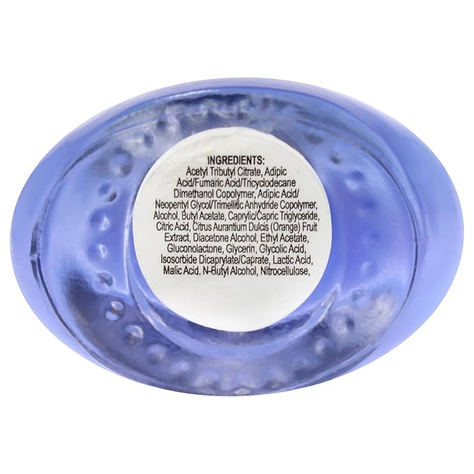 Nailtopia - Plant-Based Chip Free Nail Lacquer - Non Toxic, Bio-Sourced, Long-Lasting, Strengthening Polish - Indigo To Ibiza (Ocean Blue) - 0.41oz