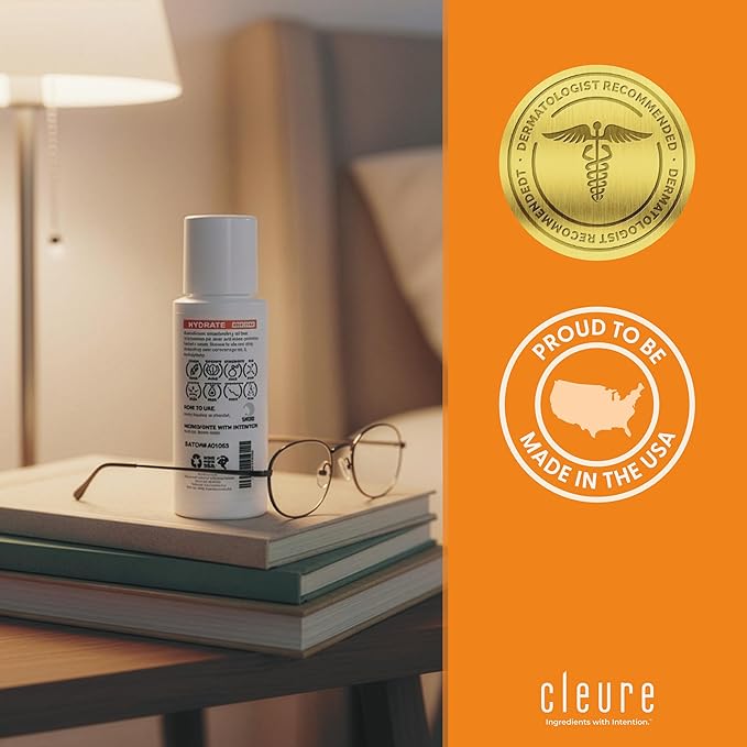 Cleure 100% Pure Emu Oil - Multi-Purpose for Dry Skin, Muscle & Joint Relief, and Nail & Hair Growth (2 Oz, Pack of 1)