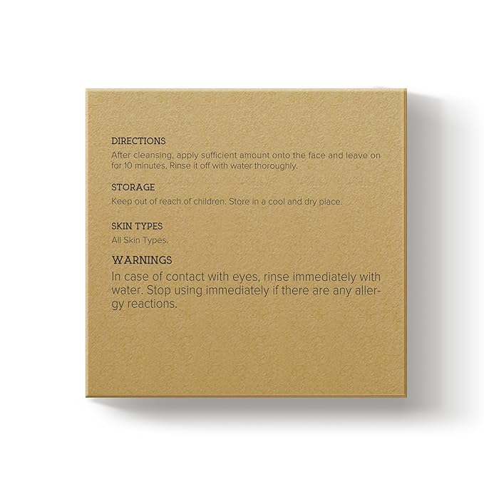 Clay Mask for Face & Sensitive Skin: Triple Mud Formula Deep Cleans Pores Reduces Acne Balances Oil & Improves Texture - 3.88 Oz