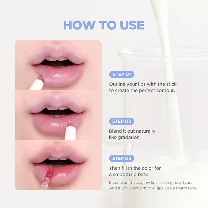 lilybyred Smiley Lip Blending Stick | Korean 3-in-1 Multi-Use Lip Liner, Smooth Creamy Texture, Long-Lasting Matte Finish, Soft Blur Effect, Precision Contour Pencil, 0.028 oz. (04 Giggle with Me)