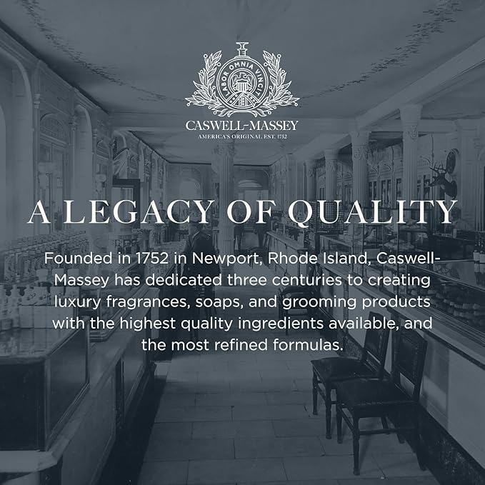 Caswell-Massey Greenbriar Cologne, Men’s Cologne with Classic and Zesty Scent with Citrus, Sage & Rugged Velvety Notes, 3 Fl Oz