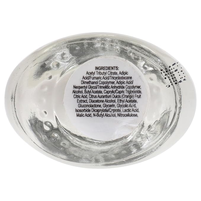 Nailtopia - Plant-Based Chip Free Nail Lacquer - Non Toxic, Bio-Sourced, Long-Lasting, Strengthening Polish - Sunday Funday (Nude Cream) - 0.41oz