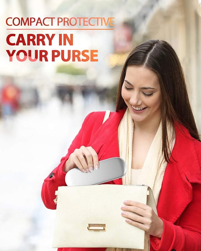 Glass Nail File and Nail Shiner, 4PC Crystal Nail File and Nano Glass Nail Buffer, Premium Set with Case, Professional Manicure Tool Fingernail Czech File for Natural Nail, Gift for Women and Girls